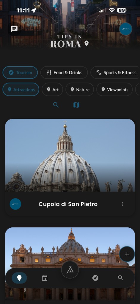 NOMADS — tips e luoghi